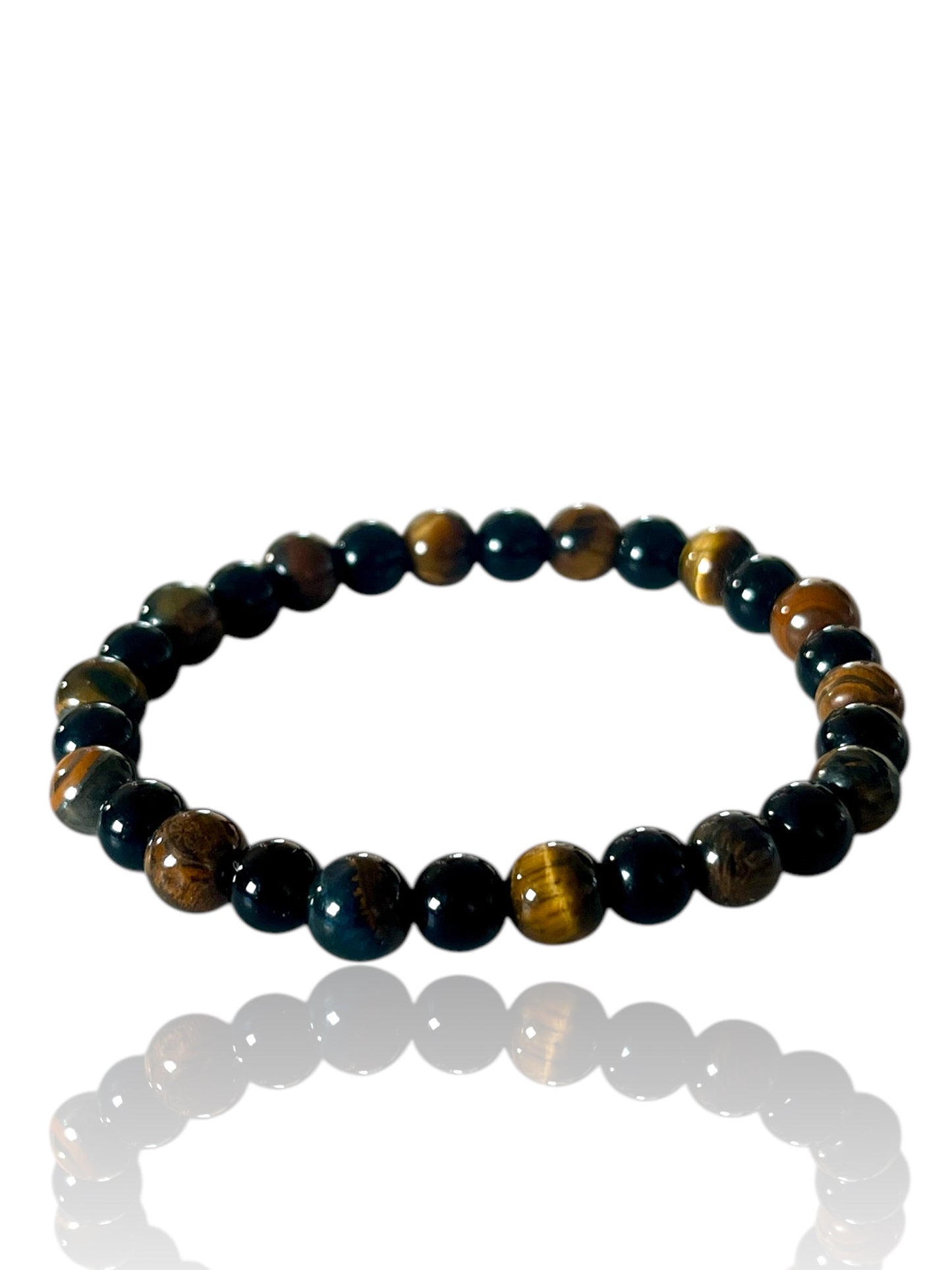 Tigerøje armbånd 8mm