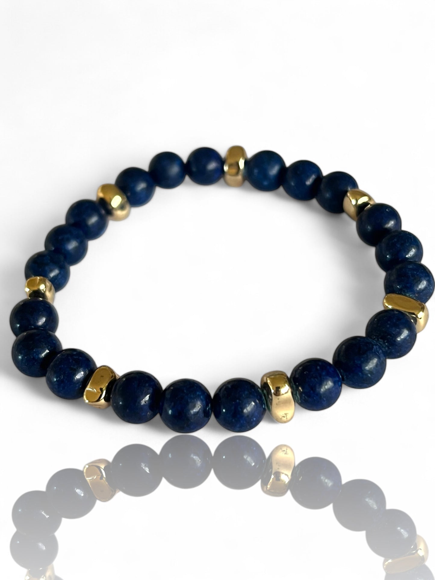 Lapis Lazuli 8mm Armbånd