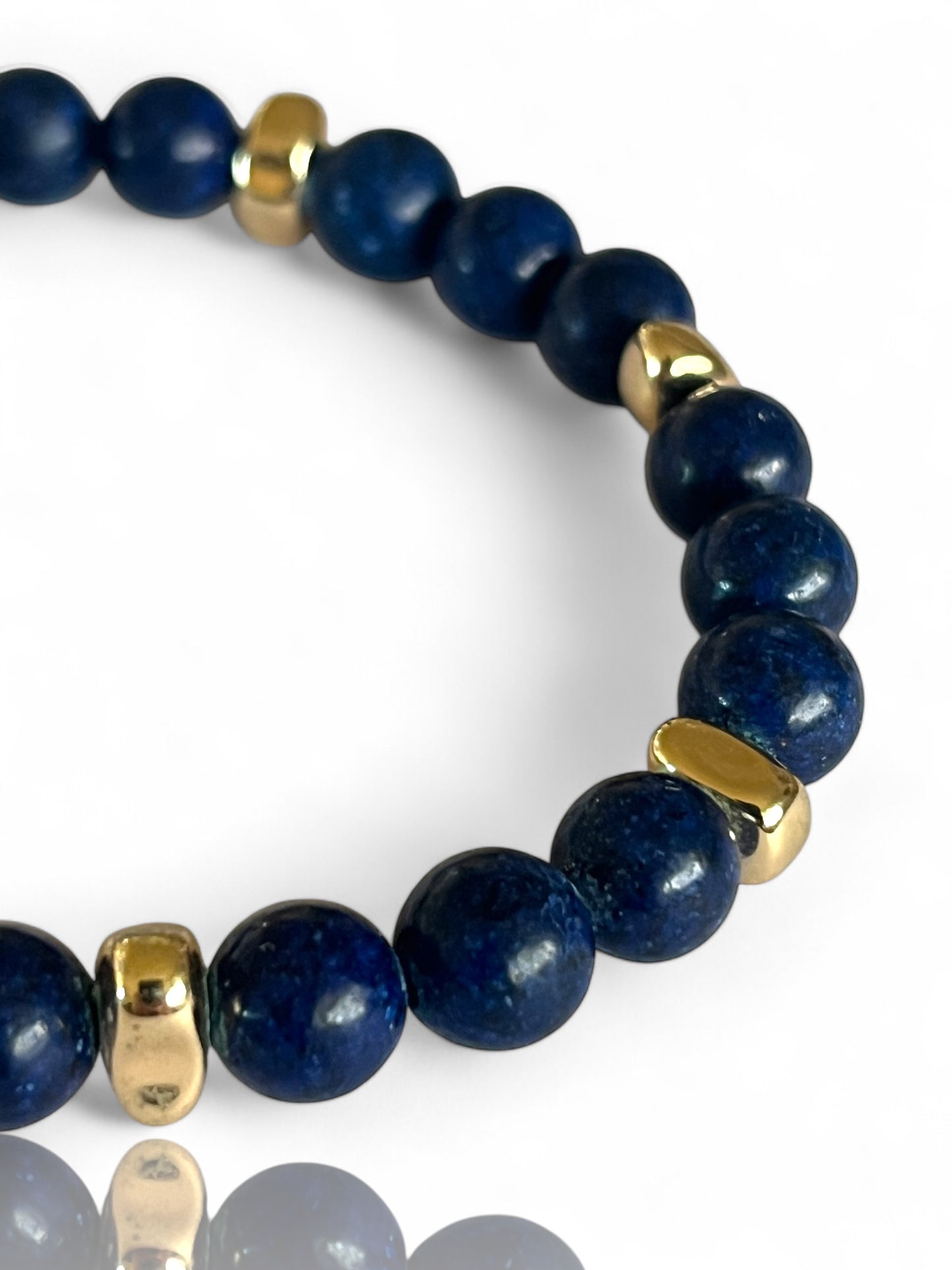 Lapis Lazuli 8mm Armbånd