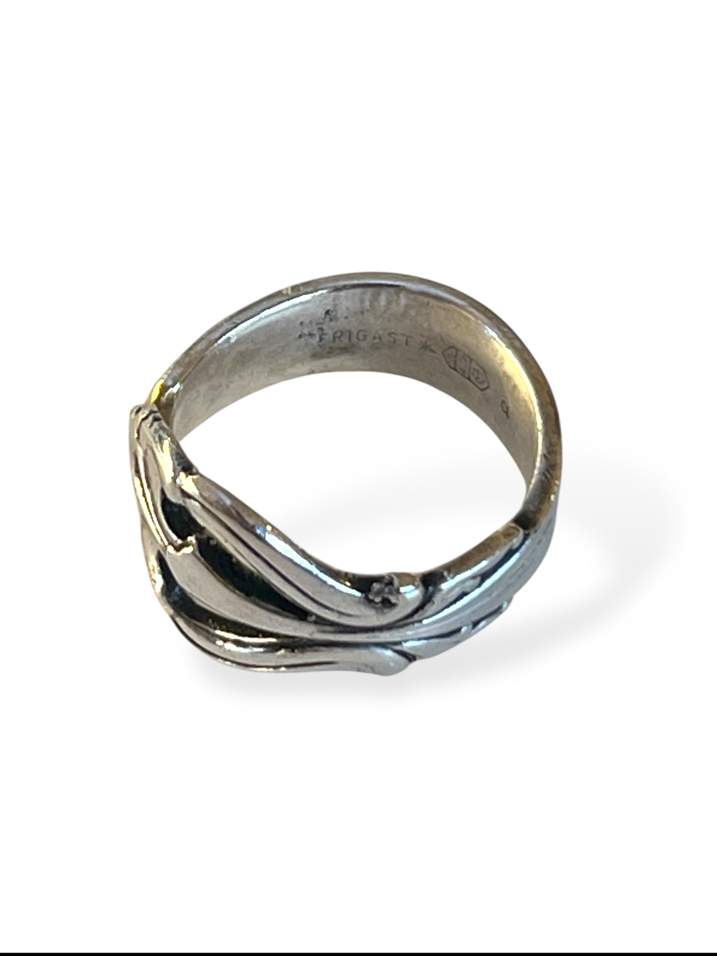 ringe af gammelt bestik