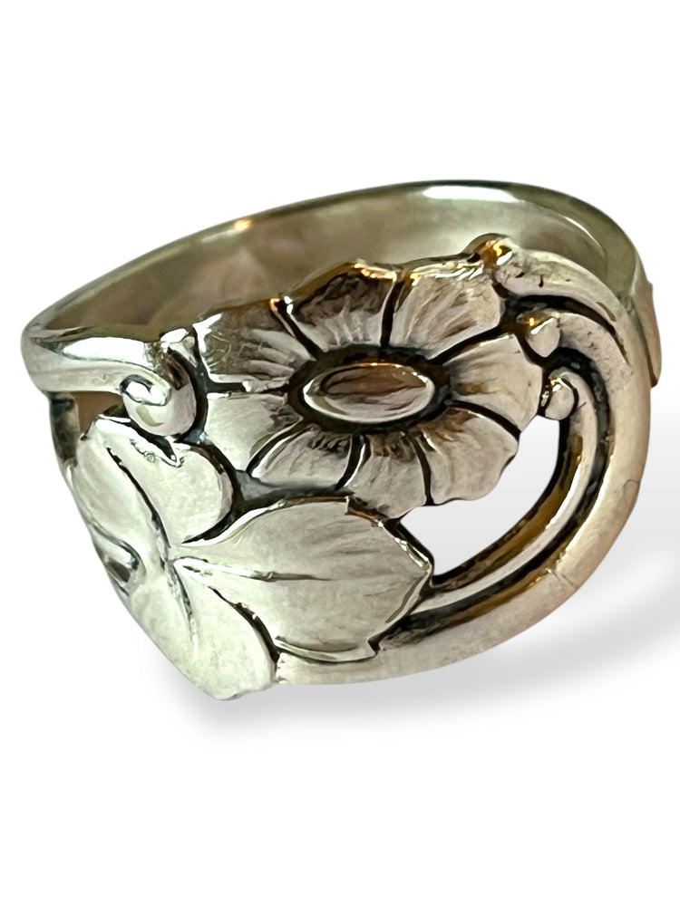 Ring Lavet af ske af Monnas Smykkedesign