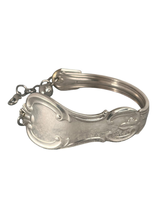 Vintage Armbånd/bøjle af gammelt sølvtøj