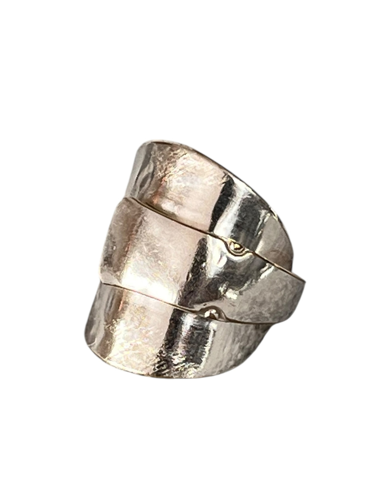 Ske ring lavet af gammelt bestik