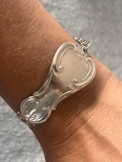 Vintage Armbånd/bøjle af gammelt sølvtøj