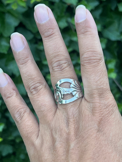 National ske ring(stor)– ring af gammelt bestik
