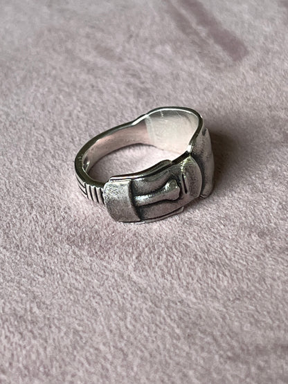 Aku-Aku ring af gammel souvenirske fra Kon-Tiki Museet str 59/61