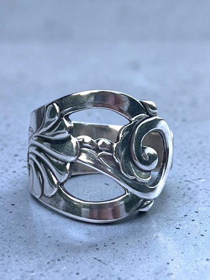 National ske ring(stor)– ring af gammelt bestik